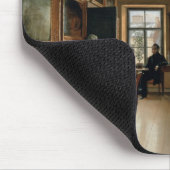 Innenraum eines Herrenhauses, 1830s Mousepad (Ecke)