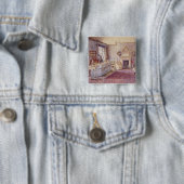 Innenraum eines Schlafzimmers Button (Beispiel)