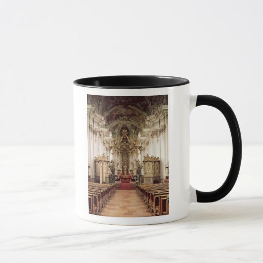 Innenraum, entworfen von Balthasar Neumann 1734-54 Tasse (Rechts)