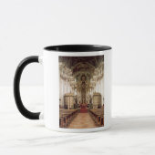 Innenraum, entworfen von Balthasar Neumann 1734-54 Tasse (Links)