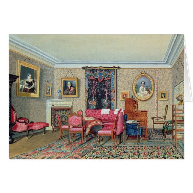 Innenraum in Pavlino, 1840s (Vorderseite (Horizontal))