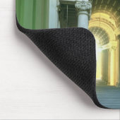 Innenraum mit Ansicht des Treppenhauses Mousepad (Ecke)