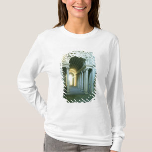 Innenraum mit Ansicht des Treppenhauses T-Shirt