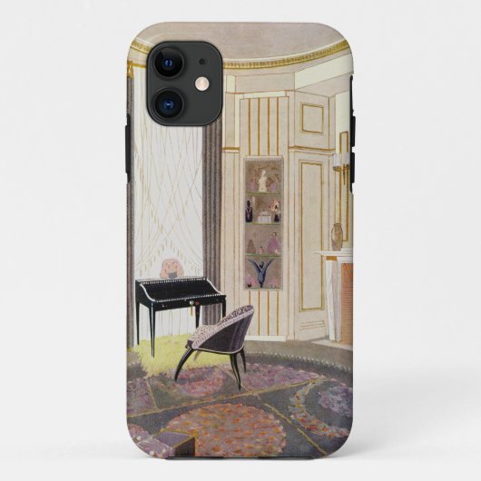 Innenraum mit Möbeln entwarf durch Ruhlmann, von Case-Mate iPhone Hülle (Rückseite)