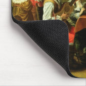 Innenraum mit Musikern und Sängern Mousepad (Ecke)