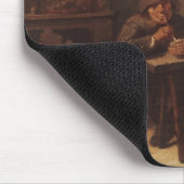 Innenraum mit Rauchern Mousepad (Ecke)