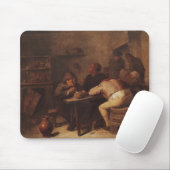 Innenraum mit Rauchern Mousepad (Mit Mouse)