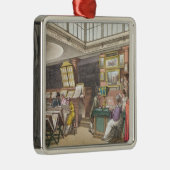 Innenraum von Ackermanns "Behälter von Künsten, Silbernes Ornament (Rechts)