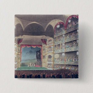 Innenraum von Drury Weg-Theater, 1808 Button