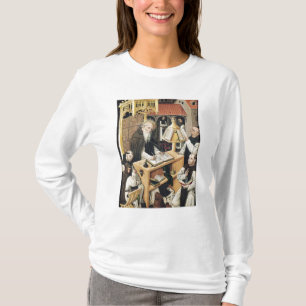 Innenraum von einem Scriptorium, Schule von T-Shirt