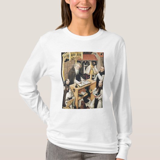 Innenraum von einem Scriptorium, Schule von T-Shirt (Vorderseite)