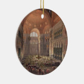 Innenraum von Haghia Sophia, Konstantinopel, Keramik Ornament (Rechts)