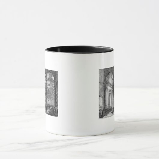 Innenraum von Lloyd von London Tasse (Zentrum)