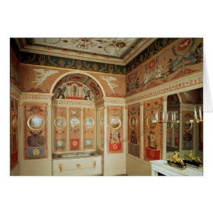 Innenraum von Napoleons Badezimmer, im Jahre 1807