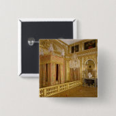 Innenraum von Schlafzimmer Louis XIV, 1701-23 Button (Vorne & Hinten)