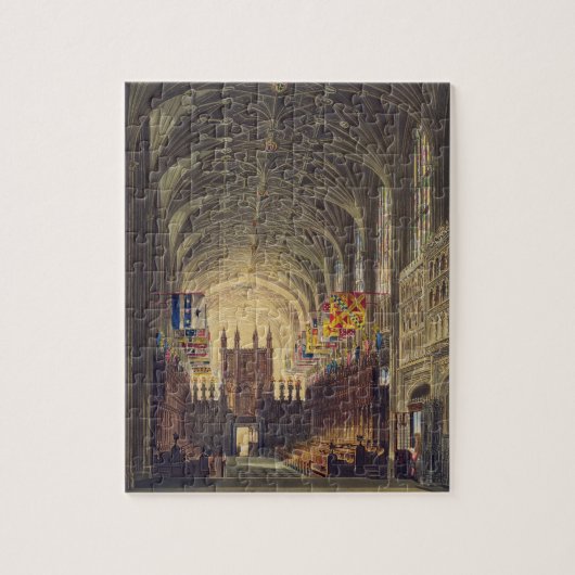 Innenraum von St George Kapelle, Windsor Schloss, Puzzle (Vertikal)