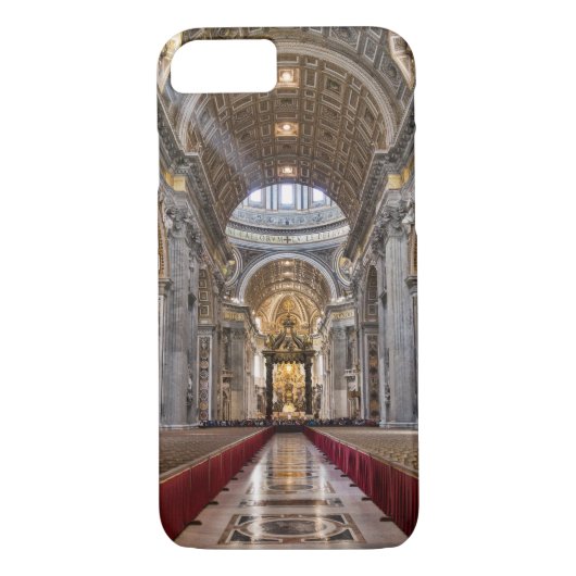 Innenraum von St Peter Basilika Case-Mate iPhone Hülle (Rückseite)