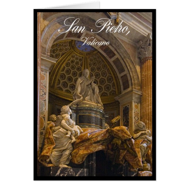 Innenraum von St Peter Basilika in Vatikan (Vorne)