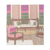 Innenraumdesign Notizblock (Vorderseite)