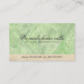 Innenseite | Geschäftskarten für Außendesign Visitenkarte (Rückseite)