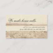 Innenseite | Geschäftskarten für Außendesign Visitenkarte (Rückseite)