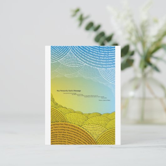 INNENSEITE POSTKARTE (Stehend Vorderseite)