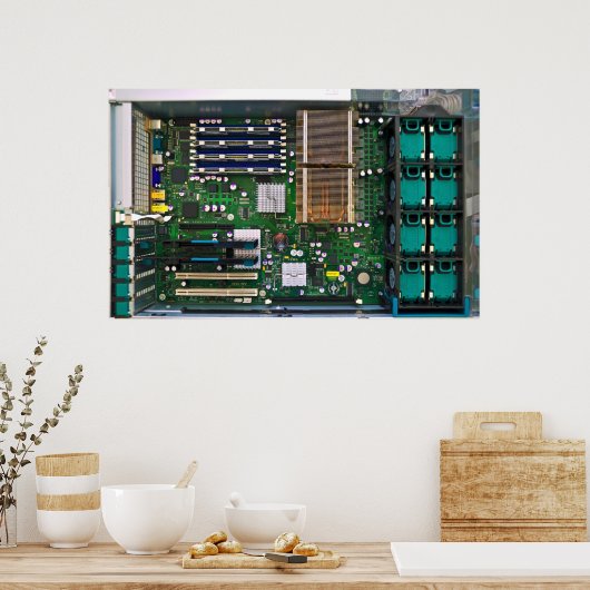 Innenserver Poster (Küche)