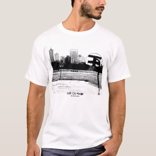 Innenstadt-Bänder T-Shirt (Vorderseite)