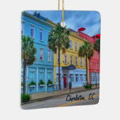 Innenstadt Charleston, SC Gebäude Keramikornament (Rechts)