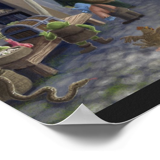 Innenstadt Poster (Ecke)