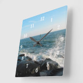 Innenstadt Quadratische Wanduhr (Winkel)