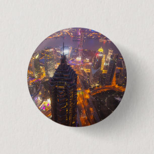 Innenstadt von Shanghai Button