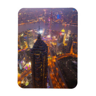 Innenstadt von Shanghai Magnet