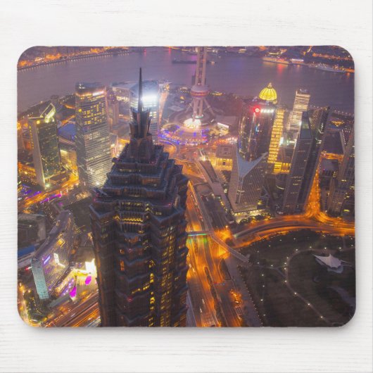 Innenstadt von Shanghai Mousepad (Vorne)