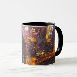 Innenstadt von Shanghai Tasse