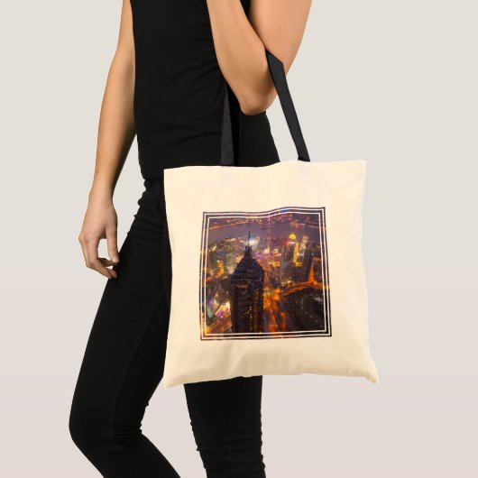 Innenstadt von Shanghai Tragetasche (Vorderseite (Produkt))