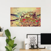 Innenstadtfront Poster (Heimbüro)