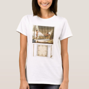 Innenszene, die amerikanischen Ureinwohner T-Shirt