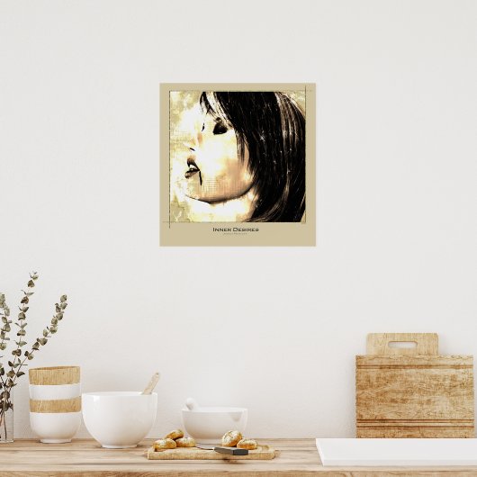 Innenwünsche Poster (Küche)