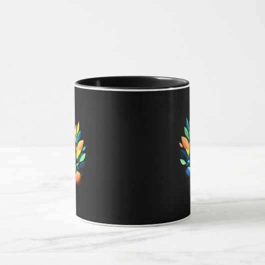 Inner Balance Silhouette | Modern Mindful Tasse (Zentrum)