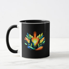 Inner Balance Silhouette | Modern Mindful Tasse