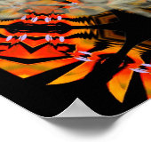 Inner Beauty Psychedelic Poster (Ecke)