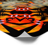 Inner Beauty Psychedelic Poster (Ecke)