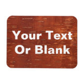 Inner Birch Bark Magnet (Horizontal)