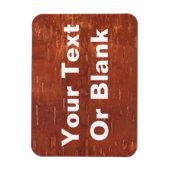 Inner Birch Bark Magnet (Vertikal)