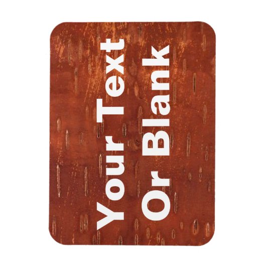 Inner Birch Bark Magnet (Vertikal)