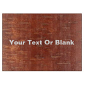 Inner Birch Bark Schneidebrett (Vorderseite)