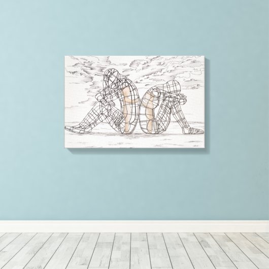 Inner Child Leinwand (Insitu (Holzboden))