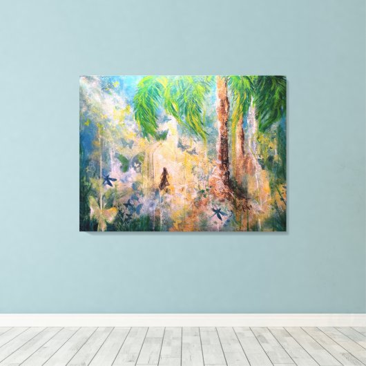 Inner child leinwanddruck (Insitu (Holzboden))