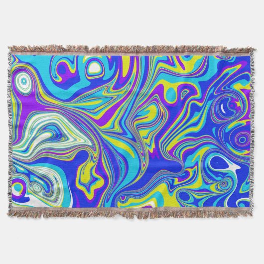 Inner Current Marble Art Decke (Vorderseite)